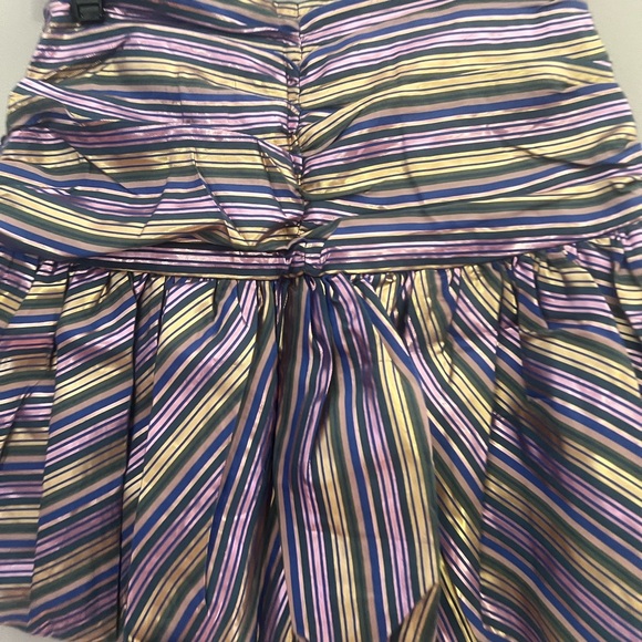 Zara Vibrant Striped Mini Skirt - Picture 7 of 13